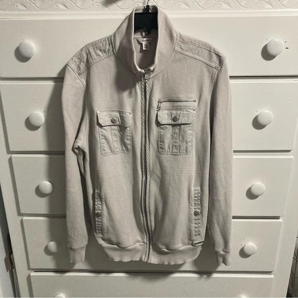 Calvin Klein Other - CALVIN KLEIN Men's Jackets Body Fit Full Zip Up Long Sleeves Front Pockets Sz M